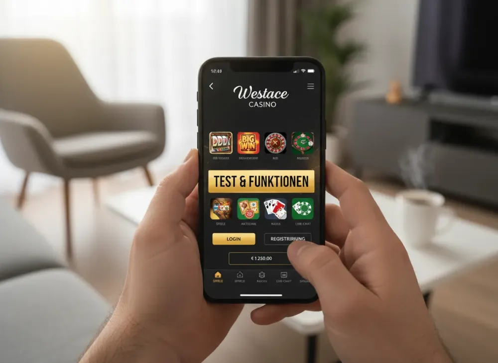 Westace app Test und Funktionen für Casino Spieler